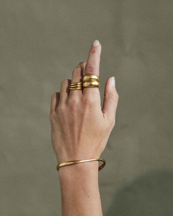 Echo Bangle - Gold