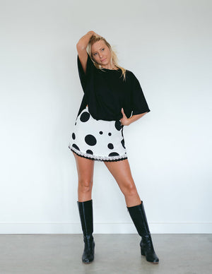 Maisy Mini Skirt ~ Polka