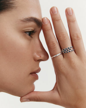 Synergy Ring Sterling Silver