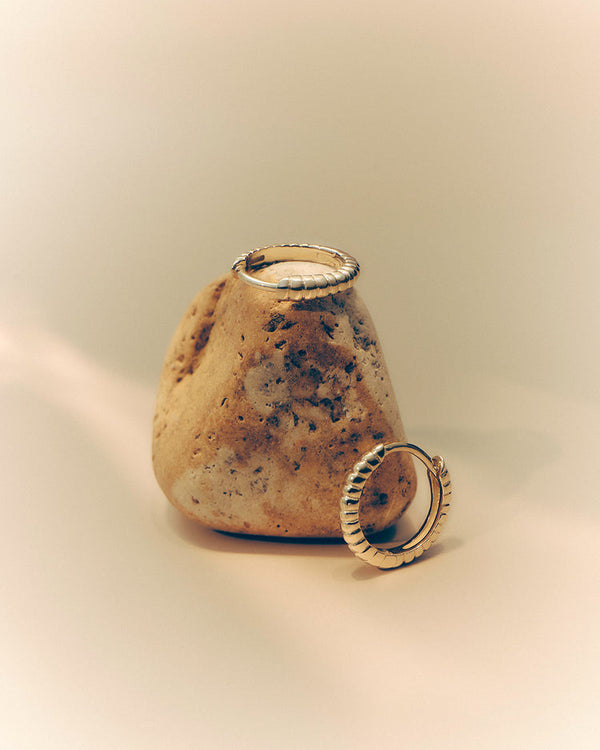 Elemental Fine Huggies - 9k Gold