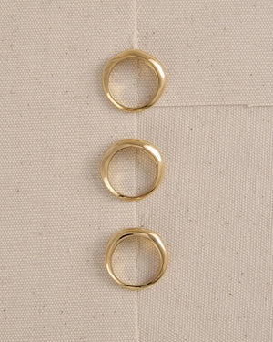 Within Motion Ring -  18k gold plated