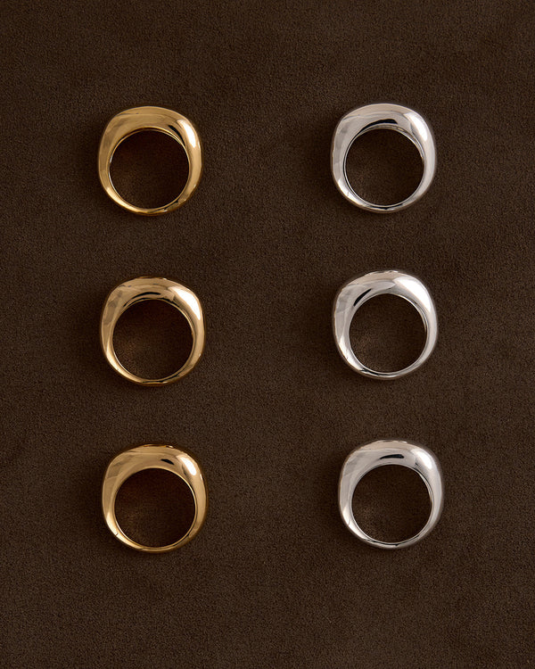 WITHIN MOTION DOME RING - SILVER