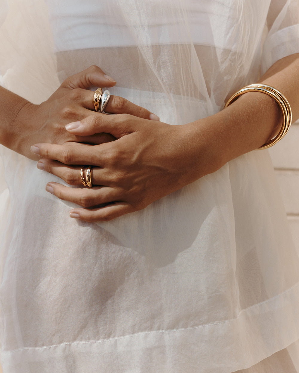 WITHIN MOTION DOME RING - SILVER