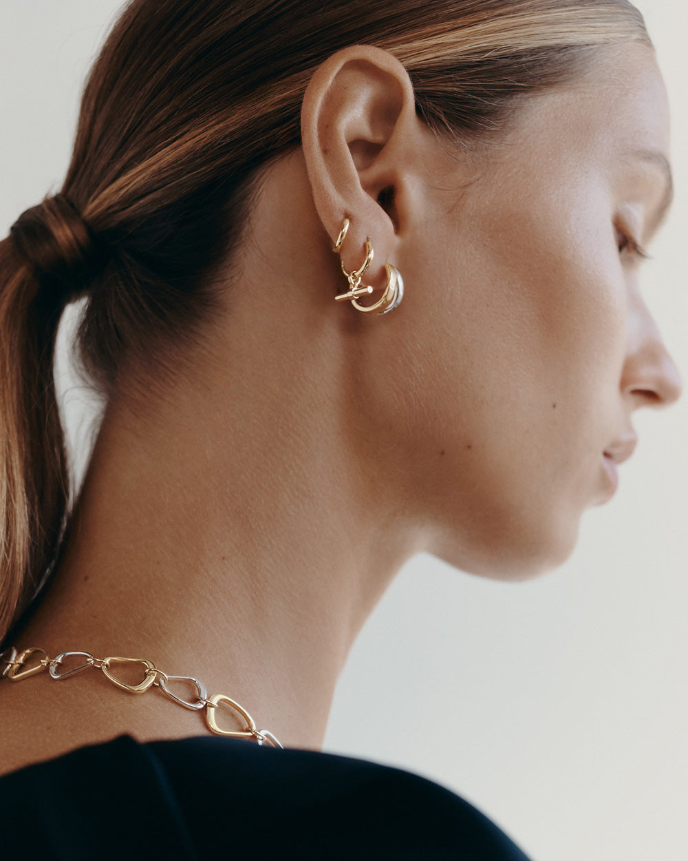Flux Hoops - Mixed Metal