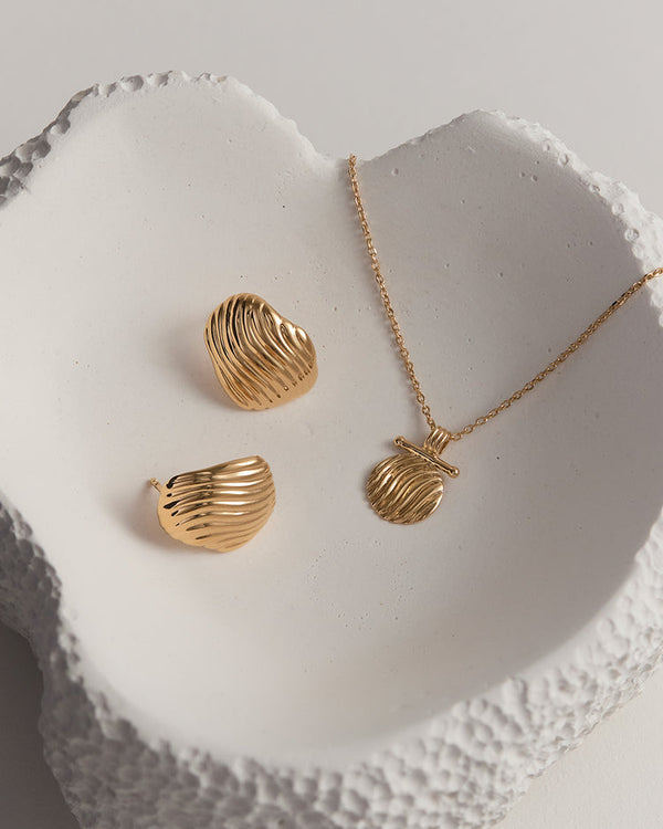 Rise Coin Necklace - Gold