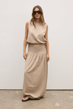Delphine Top Nude