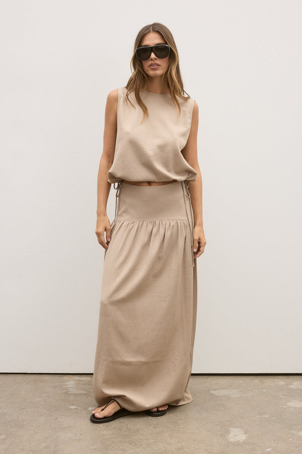 Delphine Top Nude
