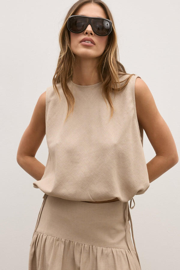 Delphine Top Nude