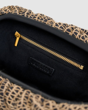 Rhi Clutch - Raffia