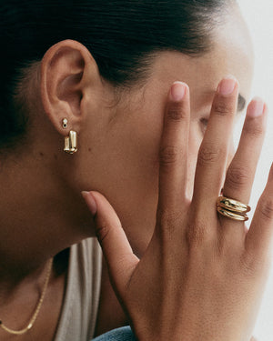 Ritual Ring - 18k gold Plated