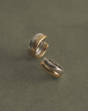 Soma Hoops - Mixed Metal