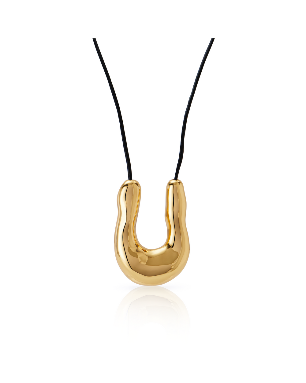 Fluid Necklace Gold