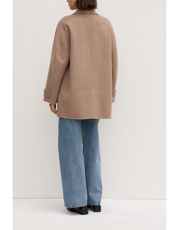 Pierra Wool Coat - Sable Marle