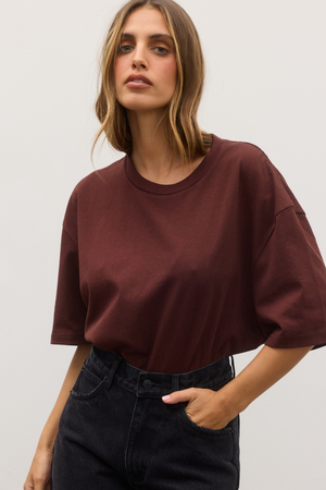 Jonas Boyfriend Tee - Ember