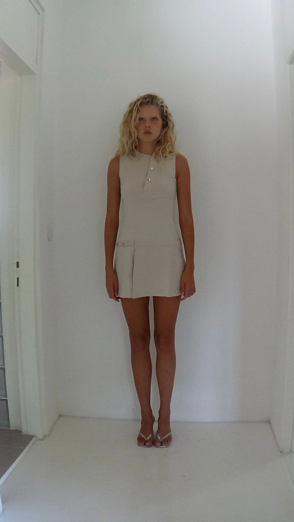 City Dress - Beige