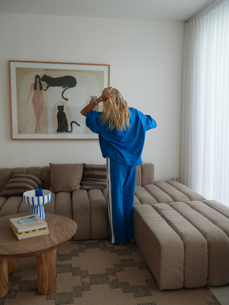 The Marley Pant - Azure Blue