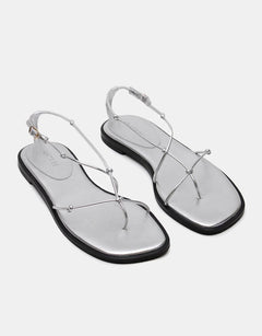 Sara Sandal - Silver