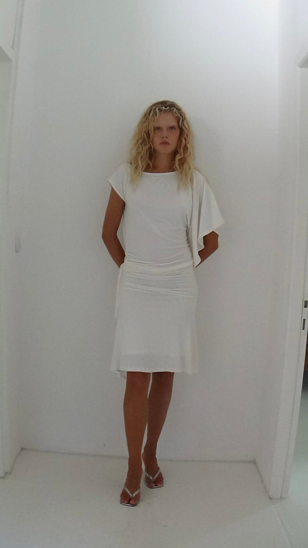 Gaia Skirt -  White