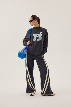 Races Trackpant - Washed Black