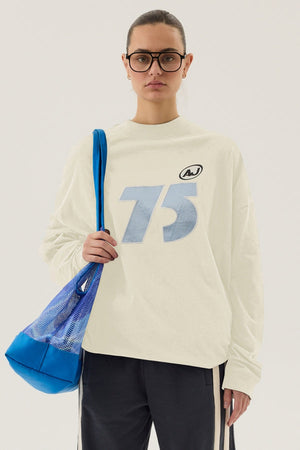 Daytona Long Sleeve Top - Snow