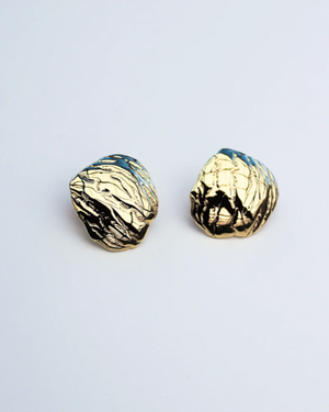 Oyster Disc Earrings
