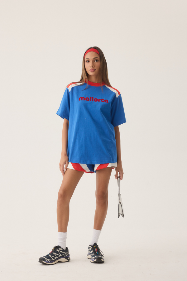 Mallorca Tee - Spanish Blue