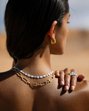 Cascade Necklace - Silver