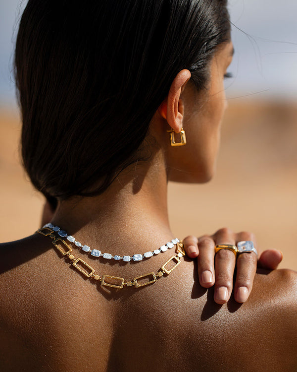Cascade Necklace - Silver