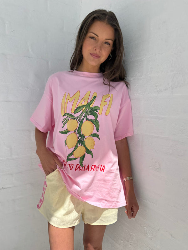 Amalfi Coast Tee and Heart Short Set