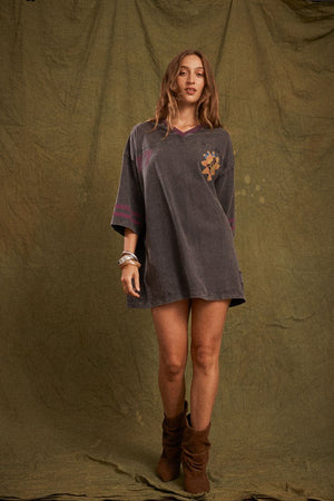 77 Sun Team Dress - Black