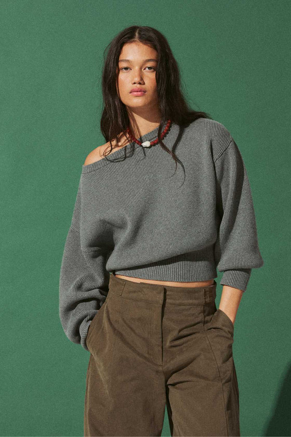 Soren Sweater - Dark Grey Marle