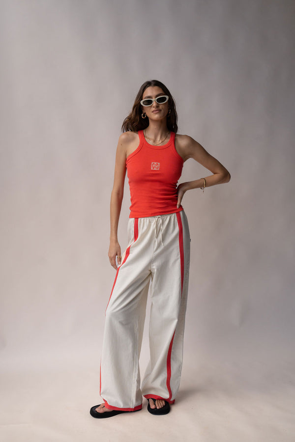 Del Mar Pant Lobster Red