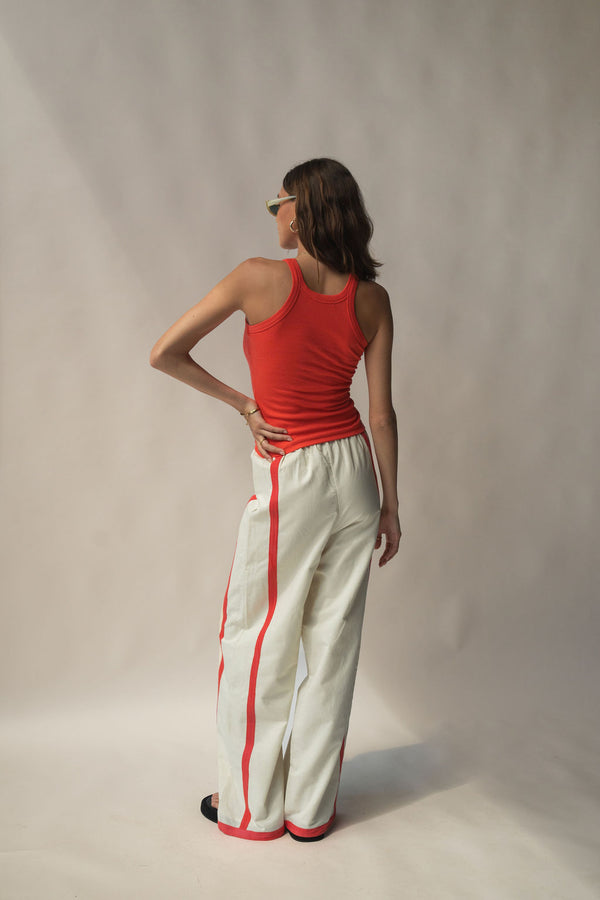 Del Mar Pant Lobster Red