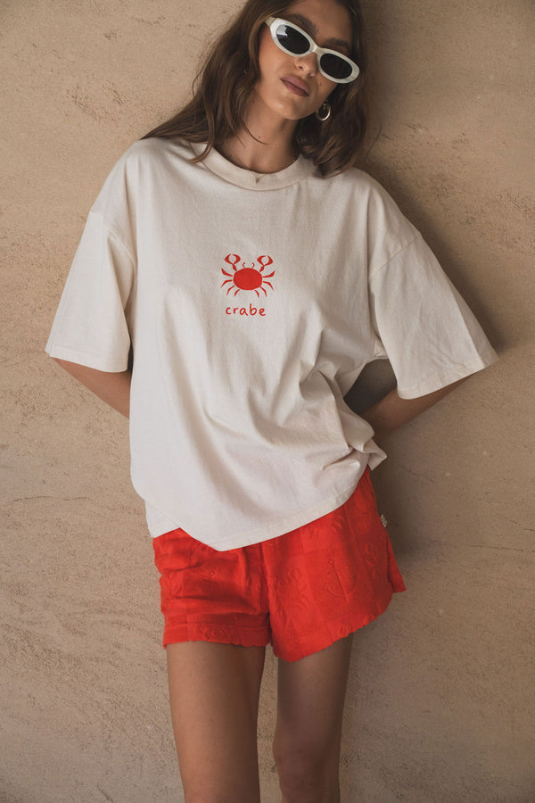 Crabe Tee Natural