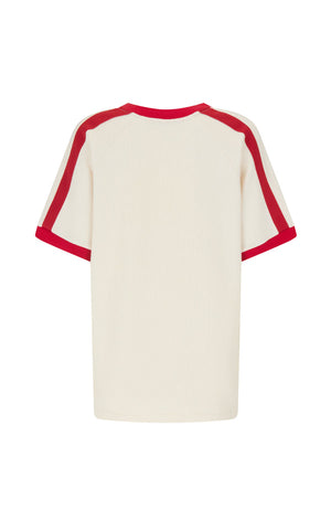 Chilli 99 Waffle Tee - Coconut