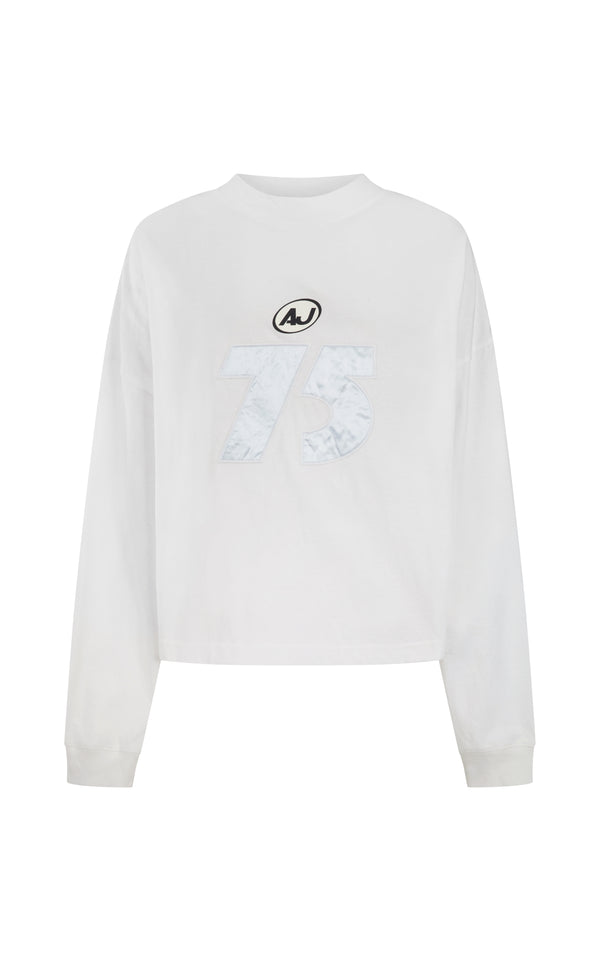 Daytona Long Sleeve Top - Snow