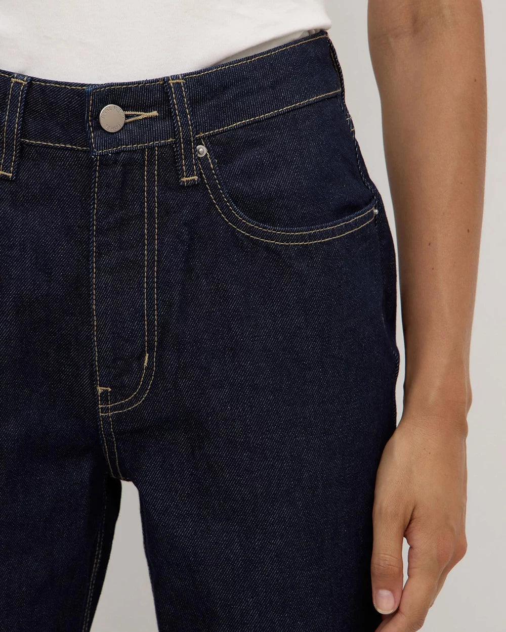 Classic Straight Leg Jeans - Rinse