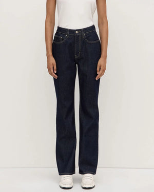 Classic Straight Leg Jeans - Rinse