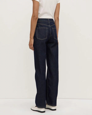 Classic Straight Leg Jeans - Rinse