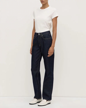 Classic Straight Leg Jeans - Rinse