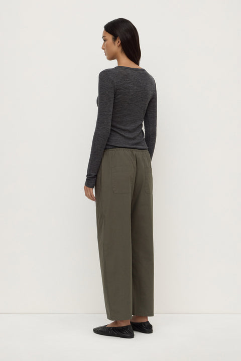 Amara Pant Dark Military
