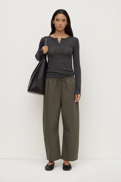 Amara Pant Dark Military