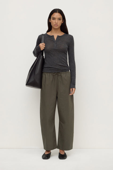 Amara Pant Dark Military