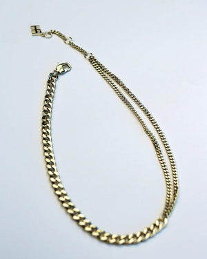 Amplify Double Curb Chain Choker