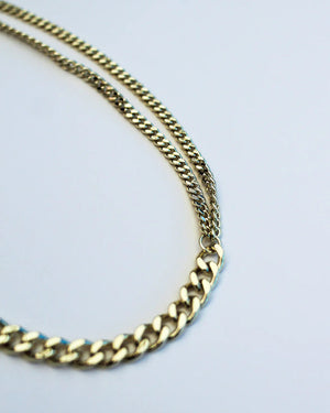 Amplify Double Curb Chain Choker