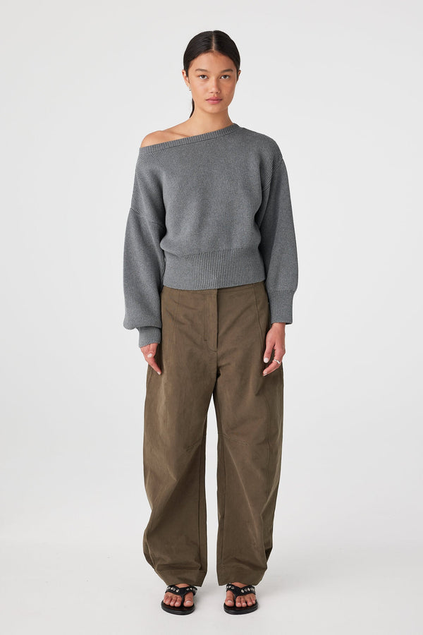 Soren Sweater - Dark Grey Marle