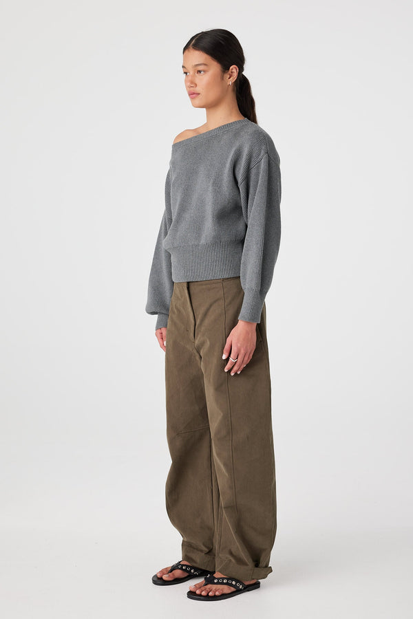 Soren Sweater - Dark Grey Marle