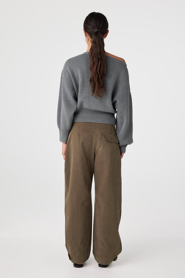 Soren Sweater - Dark Grey Marle