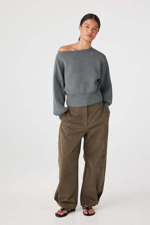 Soren Sweater - Dark Grey Marle
