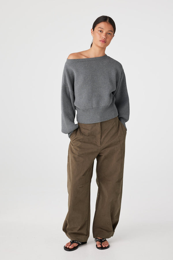 Soren Sweater - Dark Grey Marle
